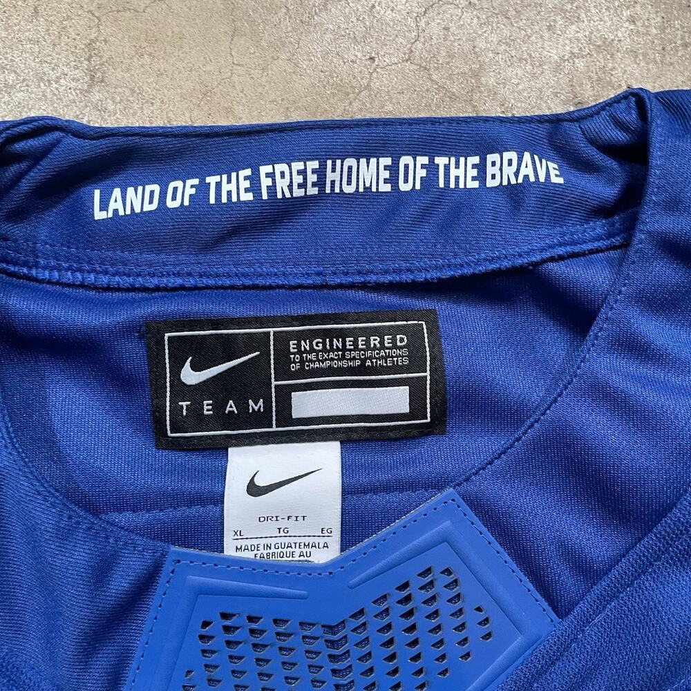 Brady Tkachuk 2026 Olympics Team USA Size XL Jersey Blue - Picture 8 of 8